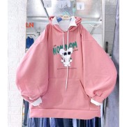 Áo hoodie gấu NOM NOM LN11 Xu Hướng Thời Trang Nam Nữ Trẻ Đẹp Mới Nhất