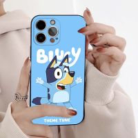 (Bishop Belle)สำหรับ IPhone 14 PRO B-Bluey เคสโทรศัพท์สำหรับ13 11 12 Pro XR XS MAX 8X7 Plus SE Bandit-ออกแบบเสื้อคลุมพริก