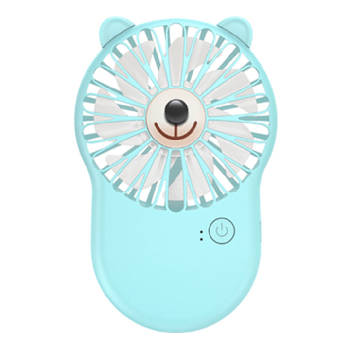 Mini Electric Portable Handheld Fans Portable USB Charging Student Dormitory Small Fans 3 Winds Speed Adjustment