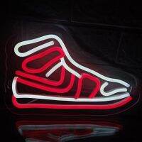 Sneaker Neon Sign ไฟ LED สำหรับตกแต่งห้องเกม Xmas Party งานแต่งงานตกแต่งบ้าน Gift