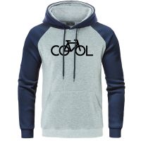 Bike Its Cool Raglan Hoodies Men Oversized Funny Hooded Loose Fashion Casual Clothing Personality Street Sweatshirt For Male