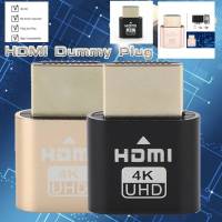 HDMI DUMMY (สีดำ/สีทอง) ตัวหลอกช่อง HDMI ของการ์ดจอรุ่นต่างๆ