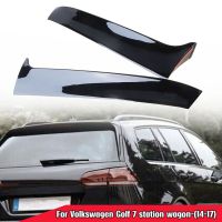 Rear Window Side Spoiler Canards Splitter Fit For VW Golf 7 R Variant Wagen 2014 2017 Decorative Protective Sticker