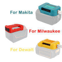 อะแดปเตอร์ชาร์จ USB อย่างรวดเร็วสำหรับ Makitadewaltmilwaukee 18โวลต์ Li-Ion แบตเตอรี่ที่วางแร็ค USB Type-C เอาท์พุทอินเทอร์เฟซการชาร์จอย่างรวดเร็ว