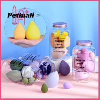 PETINAIL ฟองน้ำผสมเครื่องสำอางพัฟรองพื้นสำหรับใช้ในแห้งและเปียกฟองน้ำแต่งหน้าเครื่องมือแต่งหน้ามีหลายรูปทรง7ชิ้น