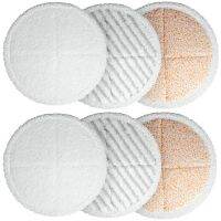 6 Pack Mop Cleaning Pad Kit Replacement Pads for Bissell Spinwave 2039A 2124