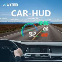 WYOBD i9 HUD Head Up display Auto HUD OBD2 Car Speed Projector Speedometer Car Detector Oil Consumption Security Alarm