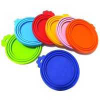 105*88mm Reusable Silicone Can Lid Keep Fresh Tin Cover Cans Cap Food Storage Pet Can Box Cover Kitchen SupplyCases Covers