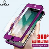 【Enjoy electronic】 360 Full Cover Protective Phone Case Glass For iPhone 12 Mini 11 Pro Max XS X XR 7 8 Plus 6 S SE 2020 11case Hard PC Cover Funda