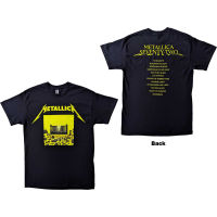 เสื้อยืด Metallica 72 Seasons Squared Cover 100 อย่างเป็นทางการ MERCH