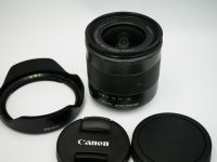 Canon EF-M 11-22mm EF-M11-22mm f/4-5.6 IS STM: เลนส์ซูมมุมกว้างอัลตร้า ที่มีขนาดเล็กมาก เลนส์รุ่นนี้ครอบคลุมมุมรับภาพสำหรับถ่ายภาพทิวทัศน์  จุดเด่นของเลนส์ EF-M11-22mm ไม่ได้อยู่ที่ขนาดกะทัดรัดเพียงอย่างเดียว แต่ยังมีกำลังการแยกรายละเอียดอันยอดเยี่ยมที่ทุ