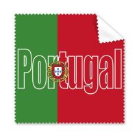 Portugal Country Flag Name Cleaning Cloth Phone Screen Glasses Cleaner 5pcs Lens Cleaners