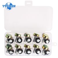 10PCS/Box Linear Potentiometer WH148 1K 2K 5K 10K 20K 50K 100K 250K 1M with White AG2 Knob Cap Potentiometers Kit 15mm 3pin