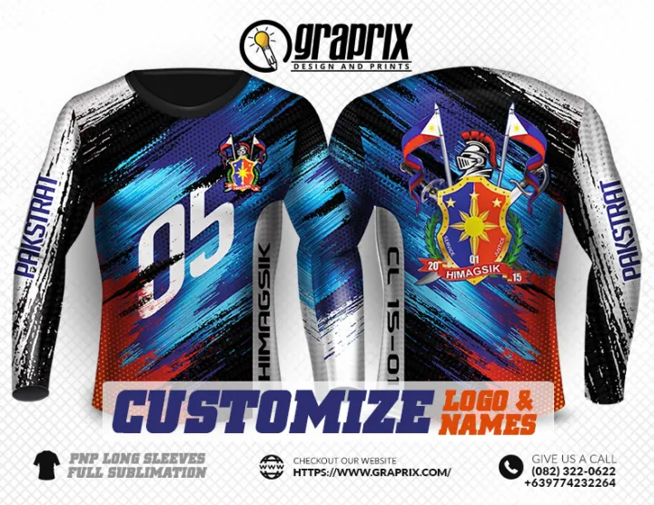 PNP CUSTOMIZE LONG SLEEVES Full Sublimation | Lazada PH
