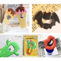 【YF】☈  Cartoon Bat Cactus Fridge Sticker Beer Bottle Opener Decoration Refrigerator