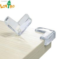 ✘◑ 4Pcs Child Baby Safety Transparent Silicone Protector Table Corner Protection Cover Children Anticollision Edge Corner Guards