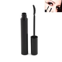 12ml Portable Empty Mascara Tube Eyelash Bottle Liquid Bottle Container Black Cap Mascara Refillable Bottles Silicone brush head Travel Size Bottles C