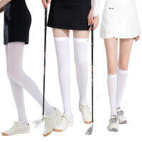 Outdoorbuy โปร่งแสงเลกกิ้งยางยืดถุงน่องครีมกันแดดสตรี Panty-Hose Golf กางเกงกีฬาสตรี UV-Proof บางเรียบขายาวถุงเท้า