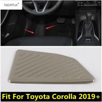 ซ้ายพักเท้าเหยียบแผ่นลื่นส่วนที่เหลือเท้าเหยียบปกตัดสำหรับ Toyota Corolla E210 2019-2023อุปกรณ์สแตนเลส