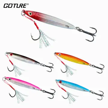 Fishing Bait,Sea Fishing,Lures Iron Plate Bait,with Squid Hook