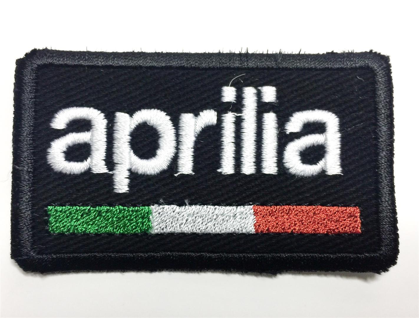 Aprilia embroidered cloth badge 