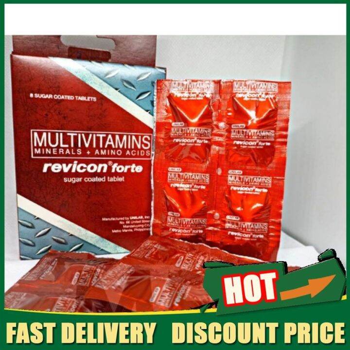 【Discount price】 REVICON FORTE Tablet by 8's (Multivitamins Amino Acid