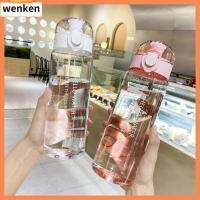 WENKEN 780ml โรงยิม พลาสติก ชัดเจน ถ้วยดื่ม ขวดน้ำดื่ม กันรั่ว ขวดน้ำกีฬา