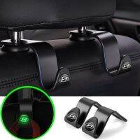 [ Hyundai ] 2/4Pcs Car Hooks Car Truck Suv Seat Back Hanger / Car Organizer Storage Hooks for Hyundai Accent Sonata Kicks Reina Tucson Elantra