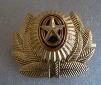 SOVIET ARMY USSR RUSSIAN MILITARY METAL CAP HAT BADGE COCKADE INSIGNIA REGULATION SIZE Fashion Brooches Pins