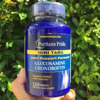 กลูโคซามีนและคอนดรอยติน Glucosamine Chondroitin Mini Tabs 120 Tablets (Puritans Pride®)