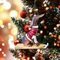 Cartoon Cute Dog Christmas Tree Ornaments Hanging Decoration Gift Christmas Hanging Tree Personalized Pendant Party Supplies Christmas Ornaments