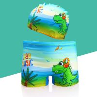 【CC】 Boys Swimwear Trunks Children 1-8 Years Swim Kids Bathing Short Beachwear Swimsuit