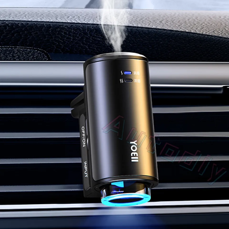 Smart Car Air Freshener Ultrasonic Atomizer Car Diffuser Auto On