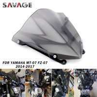 Windshield Windscreen For YAMAHA MT07 MT-07 FZ-07 FZ07 2014 2015 2016 2017 Motorcycle Accessories Pare-brise Wind Deflectors