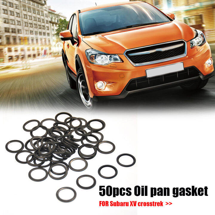 practical-oil-pan-gaskets-engine-oil-drain-plug-seal-rings-for-subaru-crossrek-auto-replacement-parts