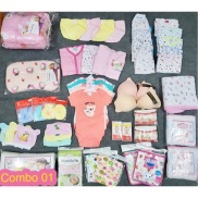 Trọn gói đầy đủ combo đồ cho bé sơ sinh thu đông bé trai bé gái sản phẩm