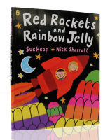 Original picture book in English Nick sharratt, a famous scholar of red rockets and rainbow jelly, Wu minlan book list, open paperback childrens Enlightenment picture book