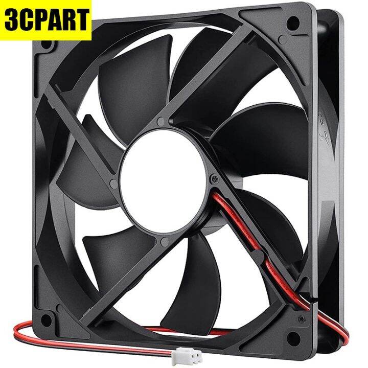 12V cooling fan exhaust fan 120mm 120x25mm brand new strong airflow cpu