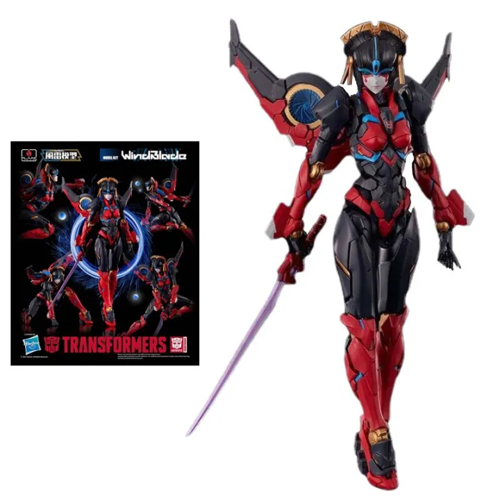 100% Original FLAMETOYS Furai Model Transformers Windblade Anime Figure ...