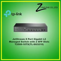 T2500G-10TS (TL-SG3210) JetStream 8-Port Gigabit L2 Managed Switch with 2 SFP Slots