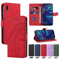 เคสโทรศัพท์ใหม่สำหรับ Huawei Y5 Y6 Y7 Y6S Y9ไพรม์2019กระเป๋าสตางค์หนังแม่เหล็กเคสโทรศัพท์พลิกช่องการ์ด