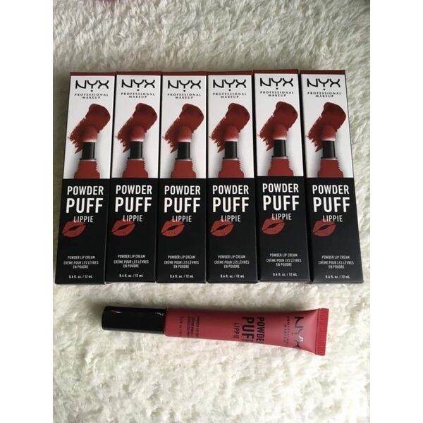 【New】NYX POWDER PUFF LIPPIE POWDER LIP CREAM Lazada PH