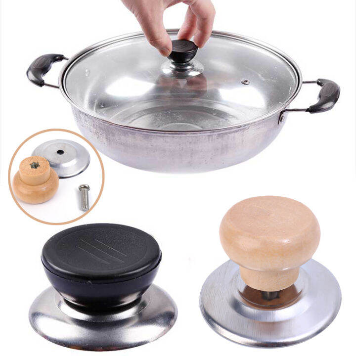 2Pcs Kitchen Cookware Pot Pan Lid Hand Grip Knob Handle Cover Pan Lid
