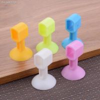 ◇﹊ Doorknob Wall Mute Crash Pad Cushion Cabinet Door Handle Lock Silencer Attached Silicone Anti-collision House Door Stopper