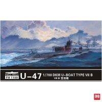 Eagles May Soar โมเดล3G รุ่นใหม่ที่ประกอบ VII B-Type เรือดำน้ำ FH1100 1/700 U47 U-47สองแพ็ค