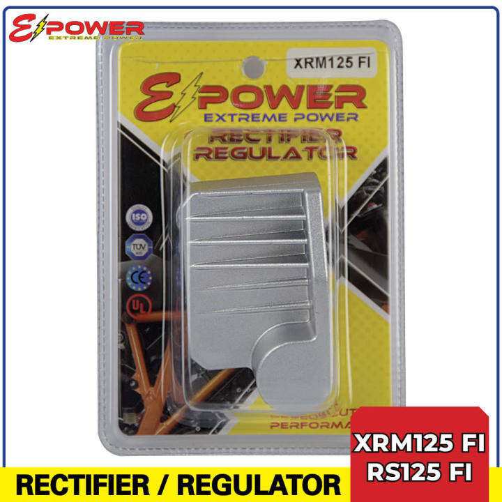 EPOWER XRM 125 FI, RS125 FI (Honda) Motorcycle Rectifier / Regulator