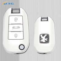 แฟชั่น TPU Car Key Case สำหรับ Peugeot 2008 3008 308 408 508 4008 5008สำหรับ Citroen C4 C6 C3-XR ผู้ถืออุปกรณ์เสริม