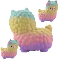 แกะน่ารัก Alpaca Squishy ของเล่นน่ารัก Galaxy สัตว์ที่เพิ่มขึ้นช้า Squishy Squish ขายส่งประณีตของขวัญเด็ก Kawaii Action Figures