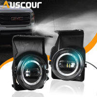 Pair For LED Fog Lights 20W 6500K Compatible with 03 -06 GMC Sierra GMC Sierra Classic Model Plug and Play