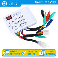 Brifit 24V/36V/48V/60V/72V เครื่องทดสอบตัวควบคุมมอเตอร์แบบไม่มีแปรงไฟฟ้า, เครื่องทดสอบมอเตอร์แบบไม่มีแปรงสำหรับรถอีจักรยานสกู๊ตเตอร์, เฟสทดสอบมอเตอร์ไร้แปรงถ่านมุม/คอยล์/คอนโทรลเลอร์/ลำดับ